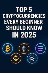 “Top 5 Cryptocurrencies Every Beginner Should Know In 2025”