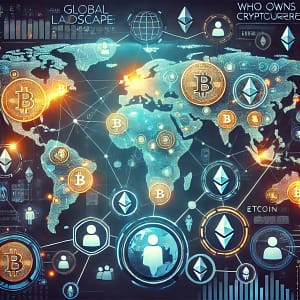 The 7% Crypto Ownership Claim: Fact or Myth? DALL·E 2025 01 27 14.25.13 A Visually Engaging Image Titled The Global Landscape Who Owns Cryptocurrency . The Design Features A World Map With Glowing Nodes And Lines Connec 300x300